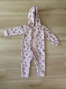 Carter's Pink Quilted Bunting Suit